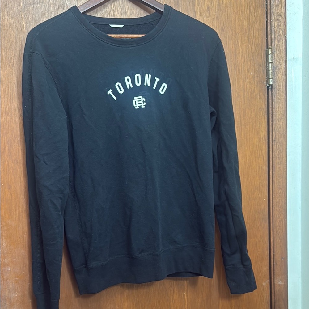 Reigning Champ Black Crewneck Sweatshirt
